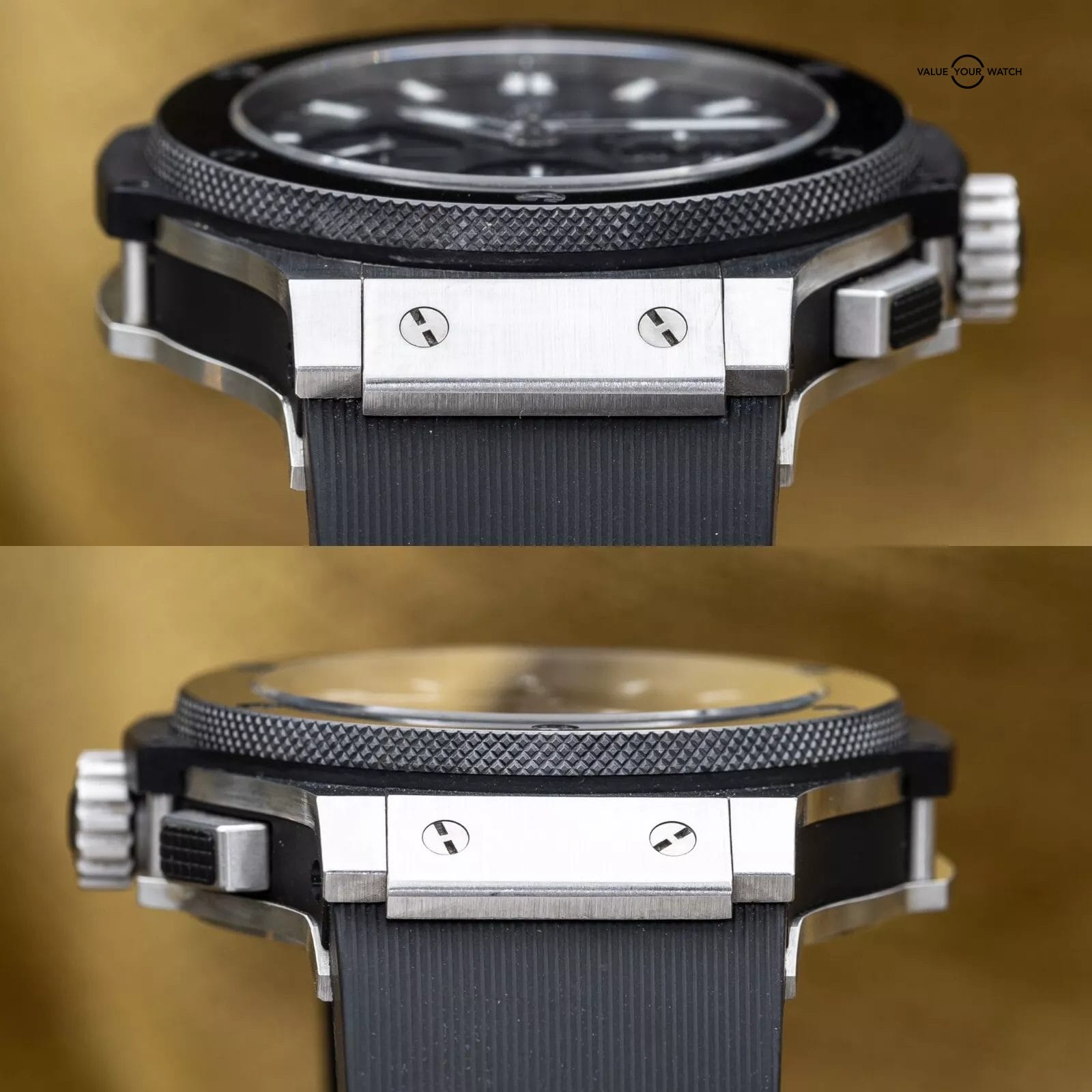 Hublot Big Bang 44mm Ceramic Carbon Steel Chronograph 301.SM.1770.RX - Full Set - Image 12