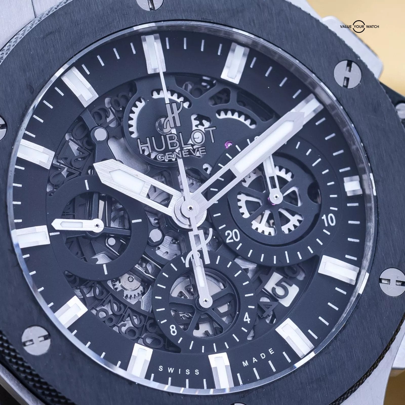 Hublot Big Bang Aerobang 44mm 311.SM.1170.GR Full Set Skeleton Ceramic Steel - Image 5
