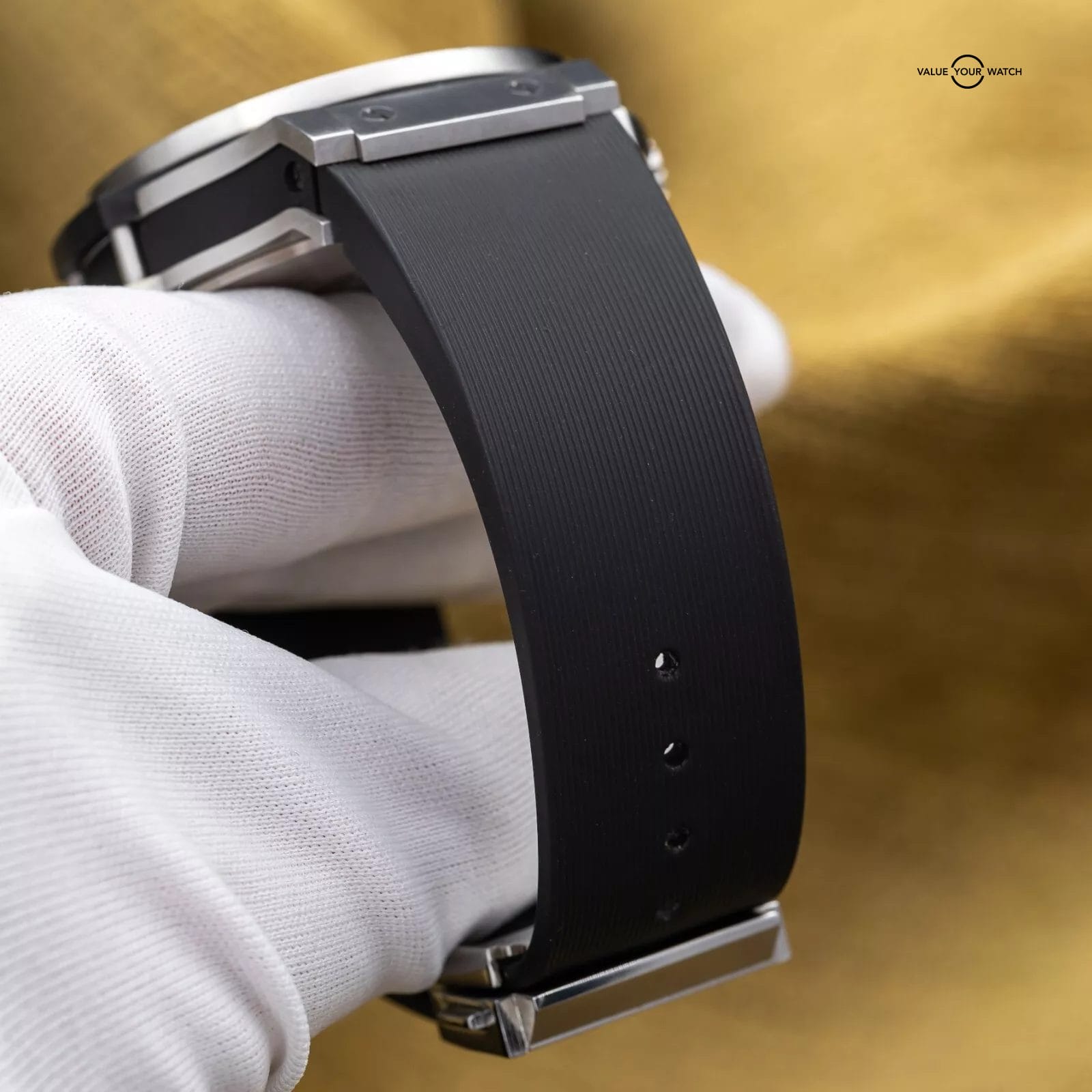 Hublot Big Bang 44mm Steel Chronograph Black Dial Rubber Strap 301.SX.1170.RX - Image 7