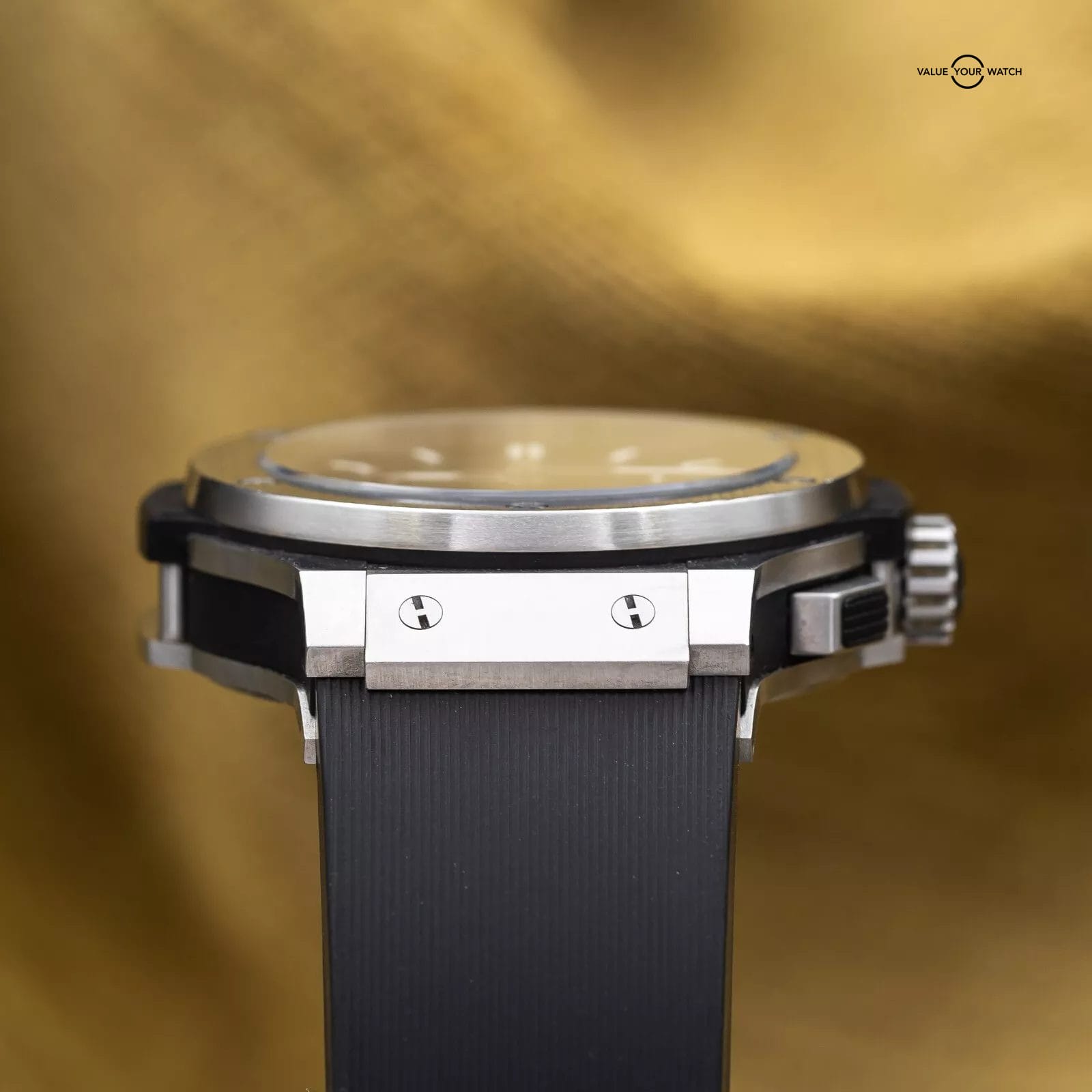 Hublot Big Bang 44mm Steel Chronograph Black Dial Rubber Strap 301.SX.1170.RX - Image 10