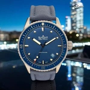 Blancpain Fifty Fathoms Bathyscaphe Ceramic Blue 5000-0240-052A NEW & UNWORN