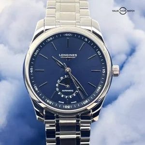 Longines Master Moonphase Sunray Blue Men’s Watch 40mm L2.909.4.92.6