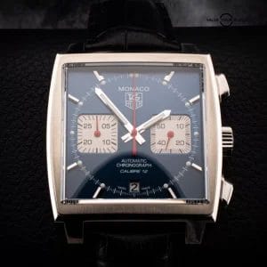 TAG Heuer Monaco, Caliber 12 Automatic, CAW2111, Ref. CAW2111.FC6183 with B&P