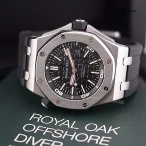 AUDEMARS PIGUET ROYAL OAK OFFSHORE DIVER 15703ST.OO.A002CA.01 15703ST 2013 B&P