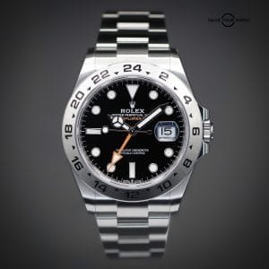 ROLEX Explorer II 42mm Black Dial, Ref. 226570, Complete Set