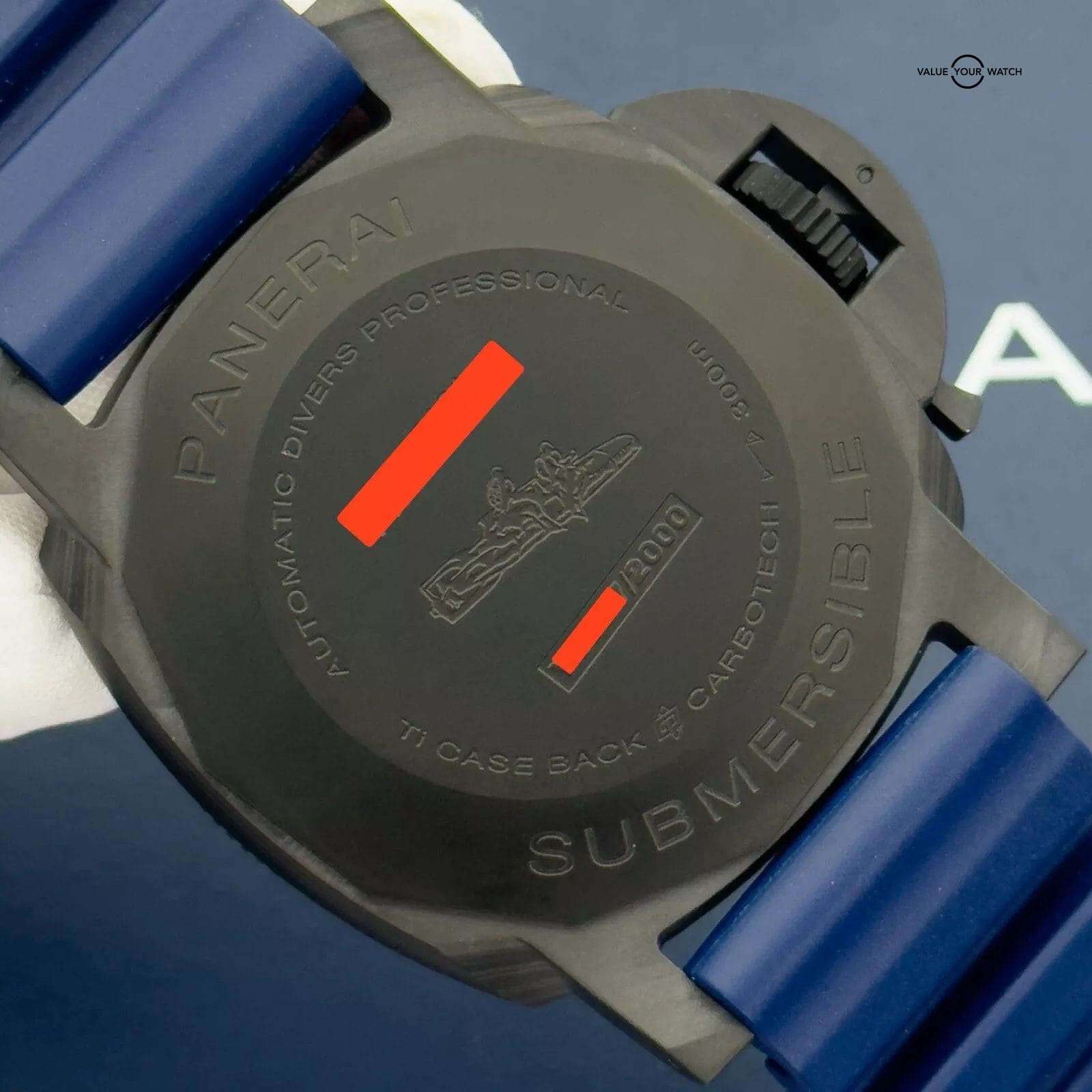 2024 Panerai Submersible Quarantaquattro Carbotech Blu Abisso 44mm Blue PAM01232 - Image 10