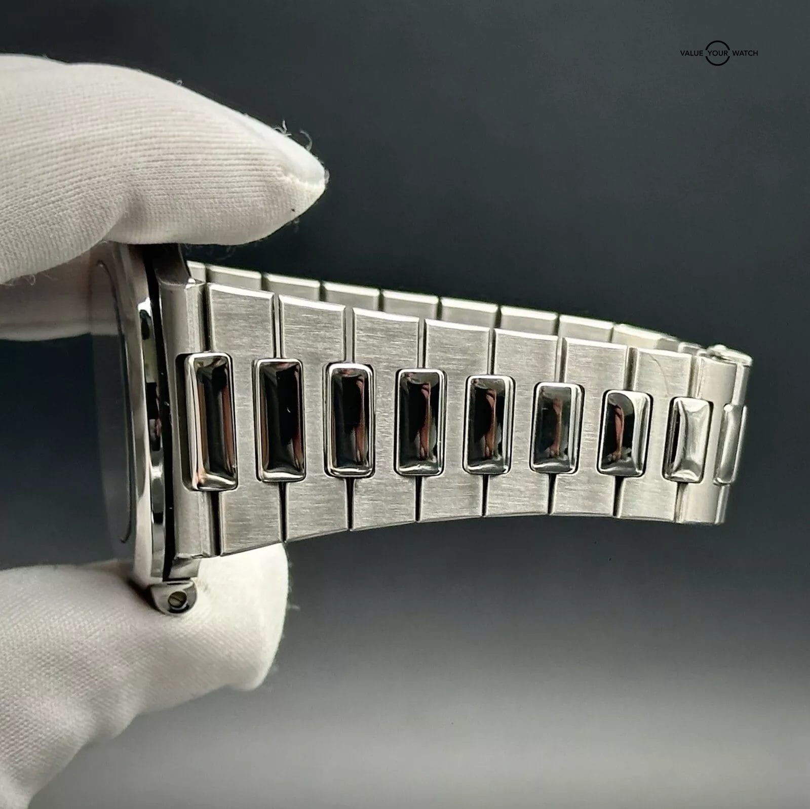 Patek Philippe Nautilus “Jumbo” Commet 3710/1A-001 40mm 2000 Complete Set Steel - Image 7