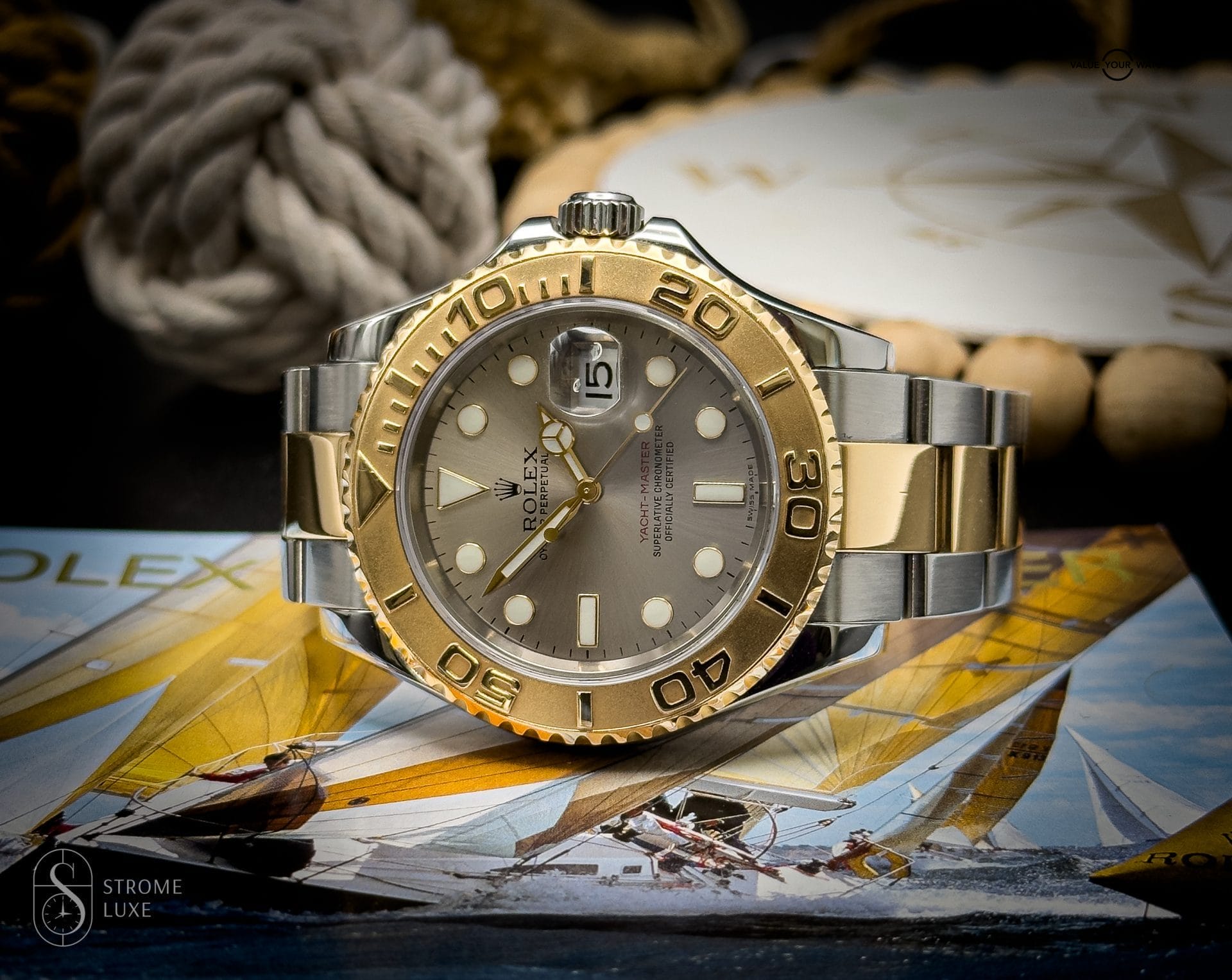 Rolex yacht master 40 two tone discount