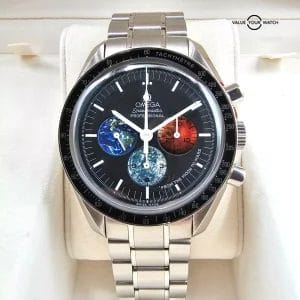 OMEGA Speedmaster Professional From The Moon To Mars w box/card, See Video!
