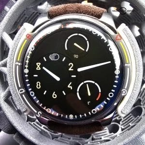 Ressence Type 5X Dive Watch, 40 Piece Lim. Ed., Dark Olive Green Dial, Full Set!