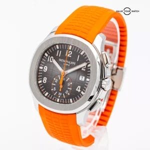 2020 Patek Philippe Aquanaut 5968A-001 Steel Black Dial &#8211; FULL SET + Uncut Strap