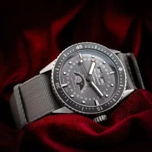 Blancpain Fifty Fathoms Bathyscaphe Quantieme Automatic Mens Watch 5054-1210G52A