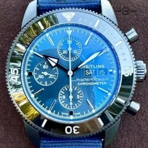 Breitling Superocean Heritage Chronograph 44 Blue Dial Outerknown M13313