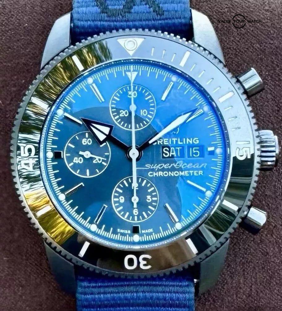 Breitling Superocean Heritage Chronograph 44 Blue Dial Outerknown M13313