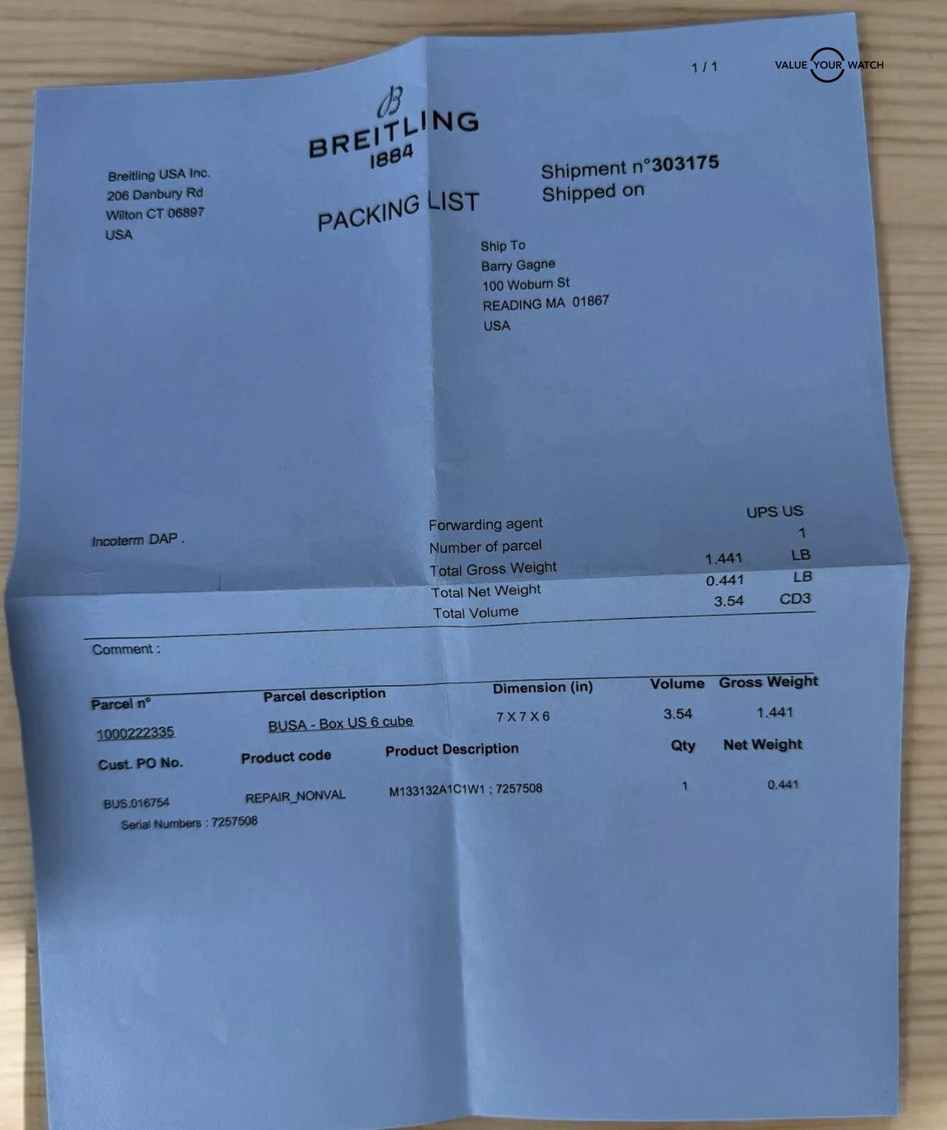 Breitling Superocean Heritage Chronograph 44 Blue Dial Outerknown M13313 - Image 3