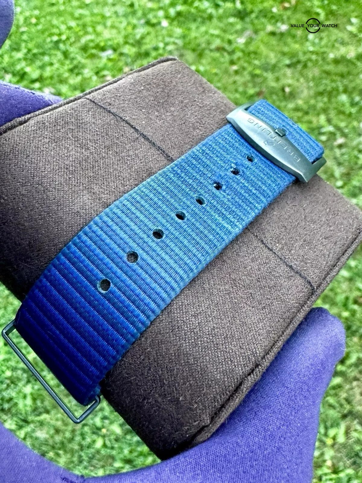 Breitling Superocean Heritage Chronograph 44 Blue Dial Outerknown M13313 - Image 15