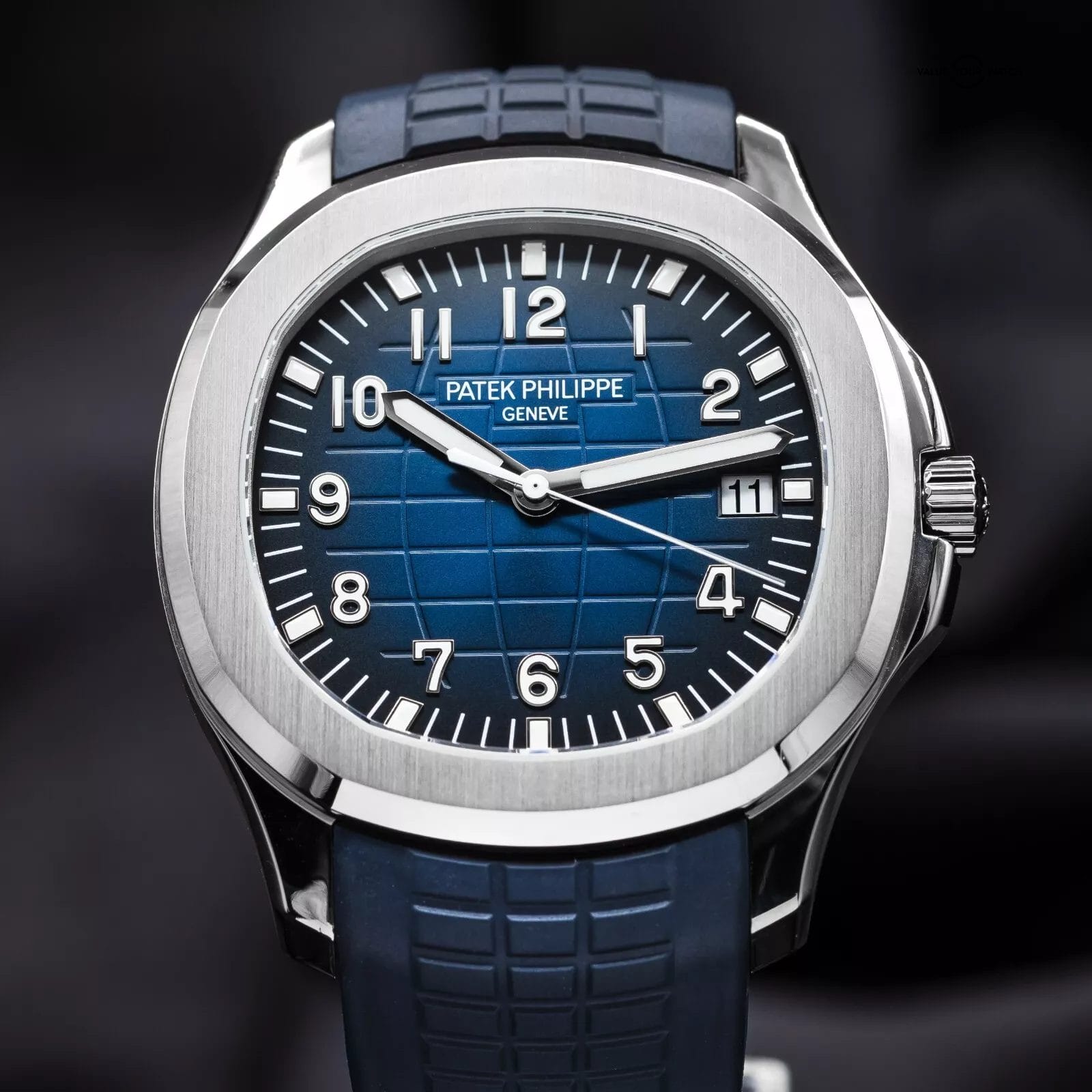 Patek Philippe Aquanaut 5168G-001 42.2mm White Gold Blue Dial Full Set 2021