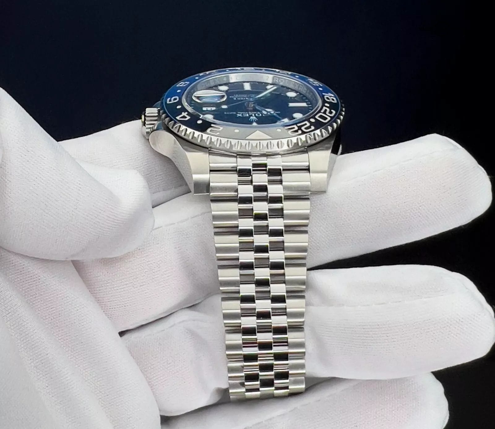 Rolex GMTMaster II 126710BLNR Batgirl Jubilee Bracelet Box & Papers