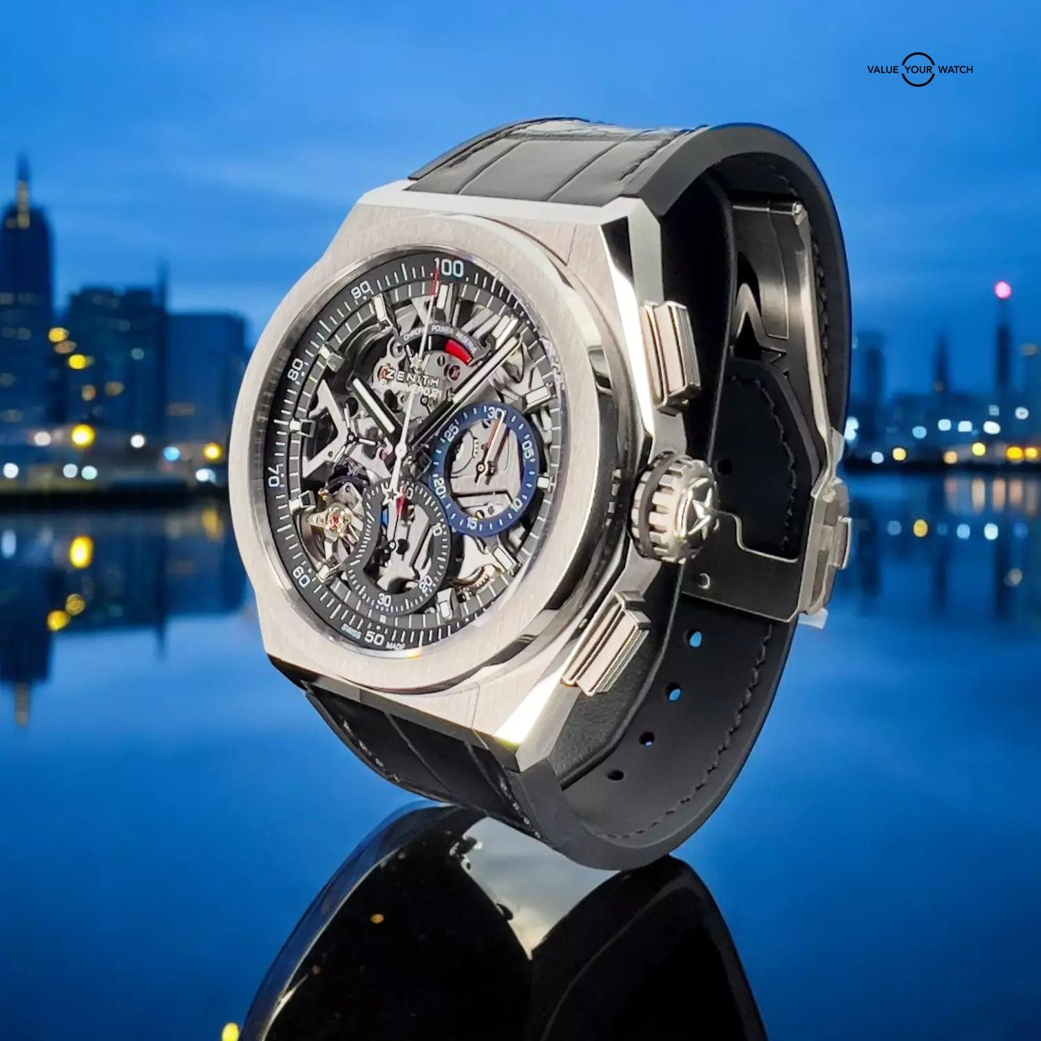 Zenith Defy 21 El Primero Titanium 44 mm 95.9000.9004/78.R582 New & Unworn - Image 10