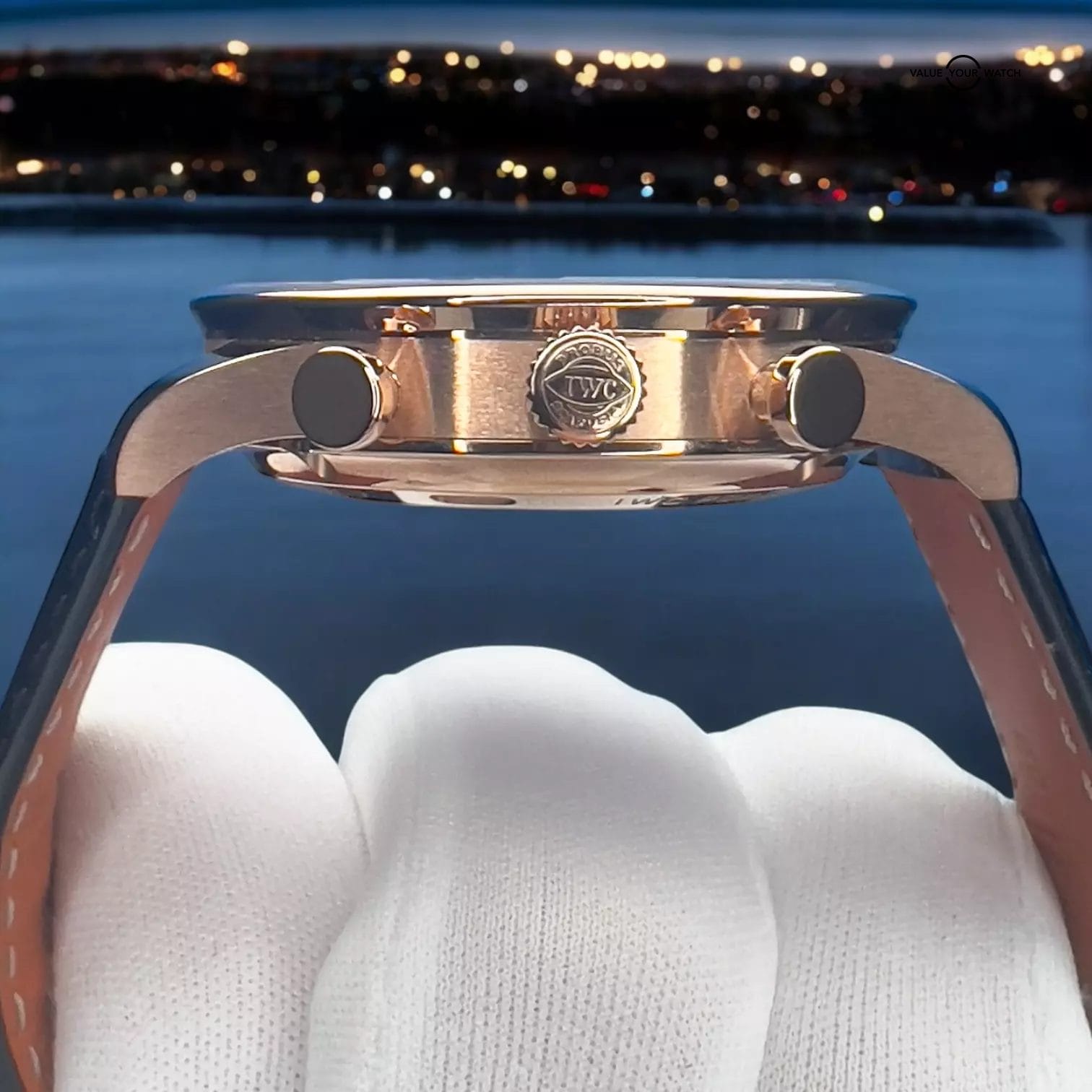 2023 IWC Portugieser Chronograph 41mm Rose Gold IW371610 Box & Papers BEAUTIFUL! - Image 8