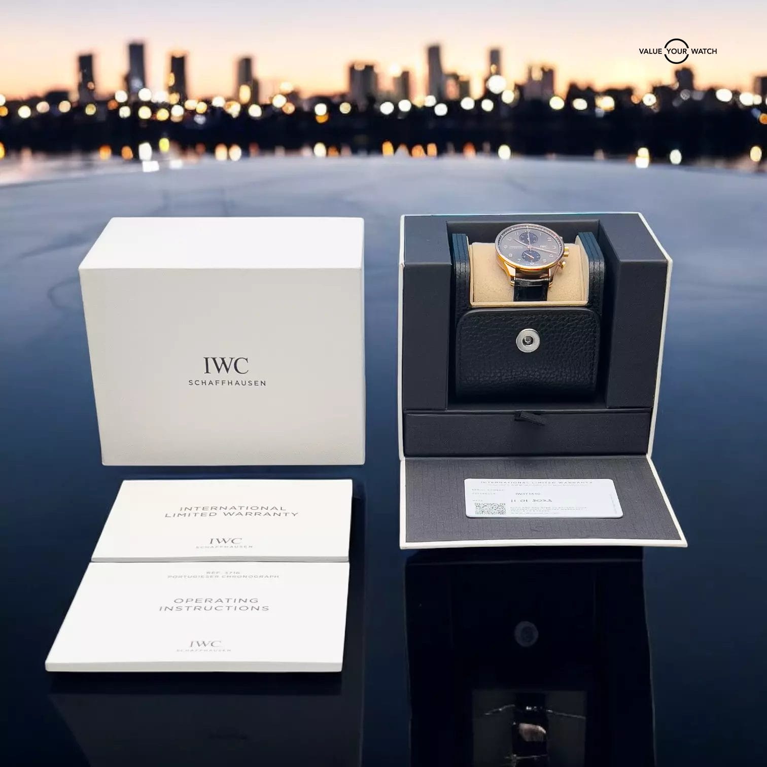 2023 IWC Portugieser Chronograph 41mm Rose Gold IW371610 Box & Papers BEAUTIFUL! - Image 11