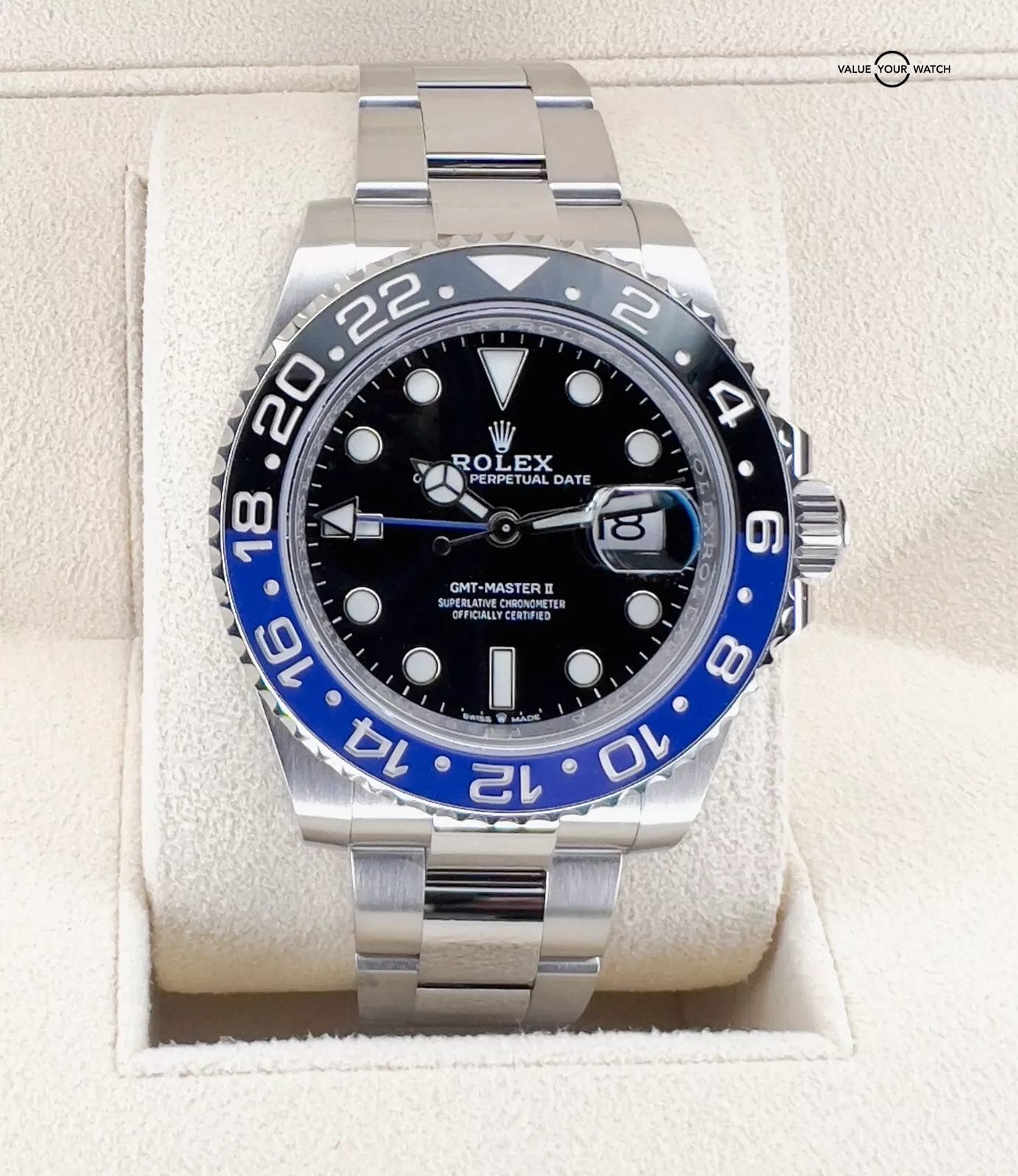Rolex GMT-Master II BATMAN Blue OYSTER 40mm 126710BLNR BOX & PAPERS - Image 7