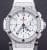Hublot Big Bang 44 White Dial FACTORY PAVE DIAMONDS $30K MSRP 301.SE.230.RW.174
