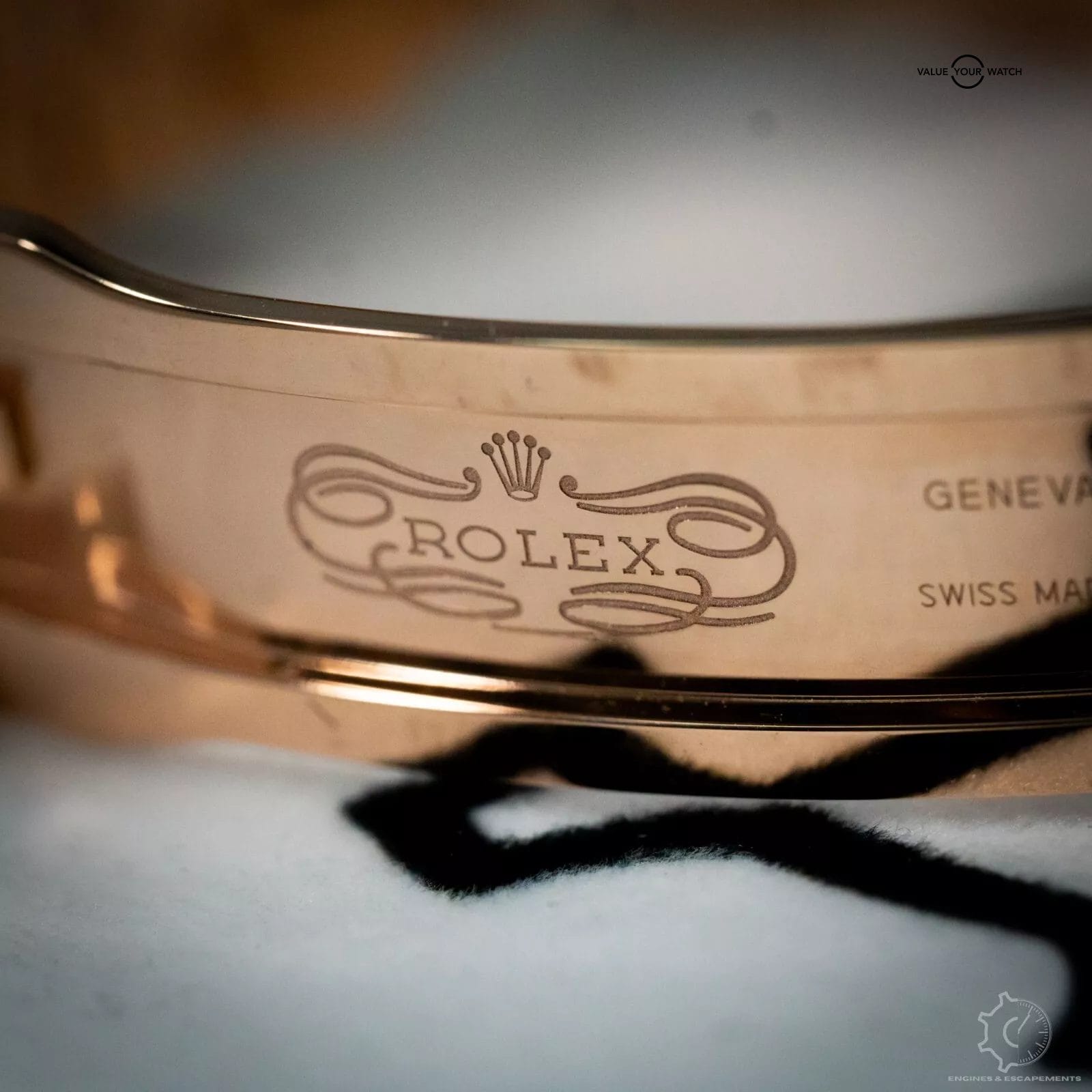 2024 Rolex Day-Date 40 Chocolate Brown Dial Diamond Rose Gold President - 228235 - Image 11