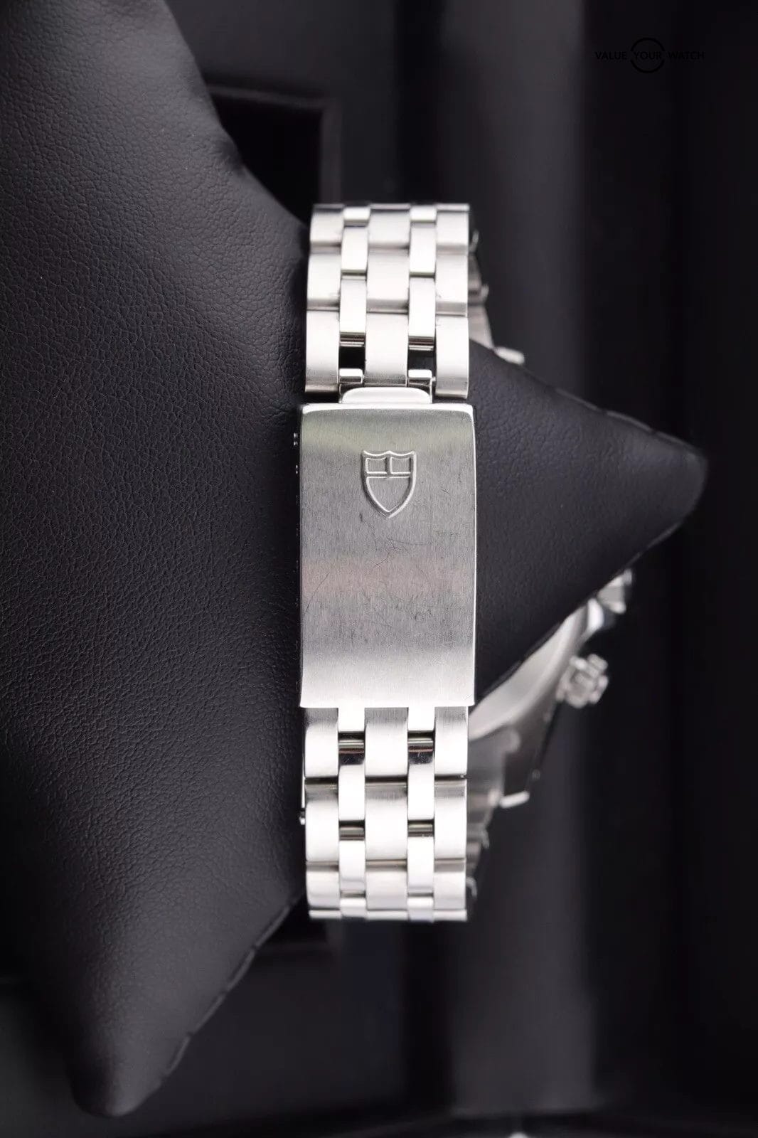 Tudor Tiger Woods Prince Blue Dial Chronograph Steel Mens Watch 79260 w Papers - Image 11