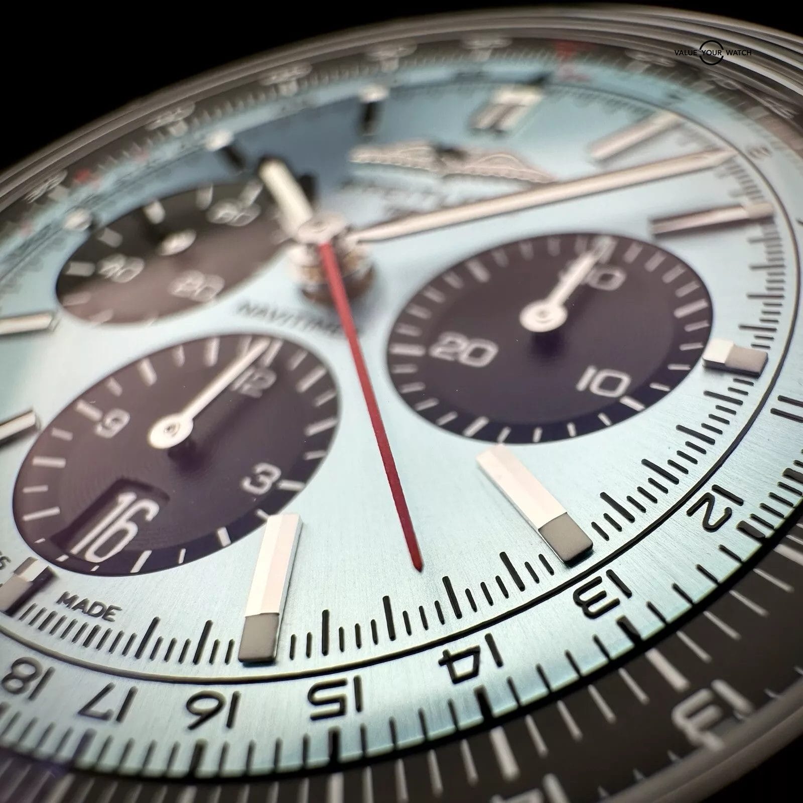 Breitling Navitimer B01 Chronograph AB0138 AB0138241C1A1 43mm New Ice Blue - Image 4