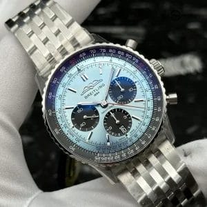 Breitling Navitimer B01 Chronograph AB0138 AB0138241C1A1 43mm New Ice Blue