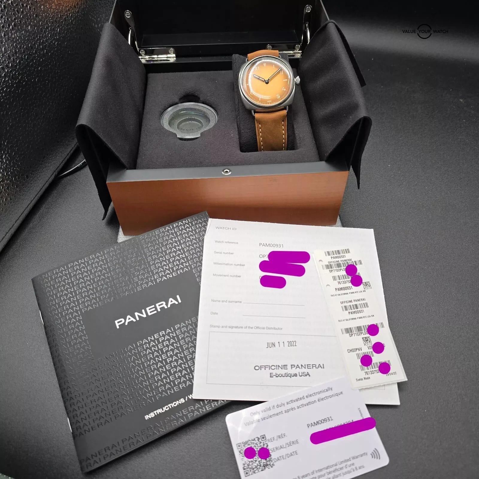 Panerai Radiomir California dial, PAM00931 BNIB - Image 3