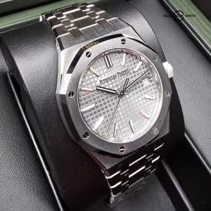 Audemars Piguet Royal Oak Selfwinding, Rare grey dial, 37mm Full set 2024!