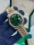 2022 MINT White Tag Original Green Roman Dial Rolex 18k Yellow Gold Day-Date 40