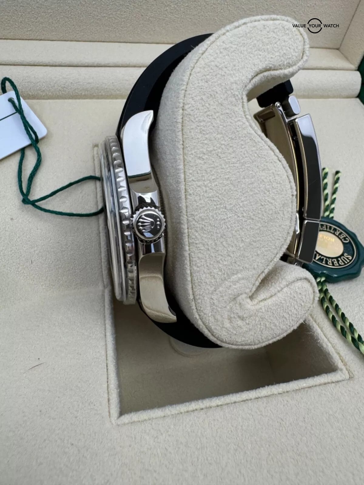 2023 MINT Box Papers Oysterflex 18k White Gold Yacht-Master 42 226659 - Image 3