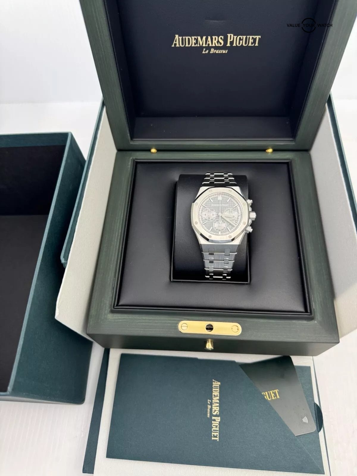 2024 Grey Dial AUDEMARS PIGUET Royal Oak Chronograph 26715ST.OO.1356ST.02 - Image 3