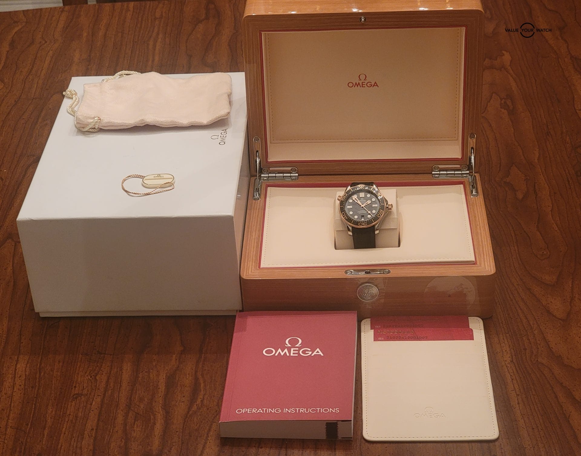 Omega Diver 300 meter Sedona Gold - Image 8