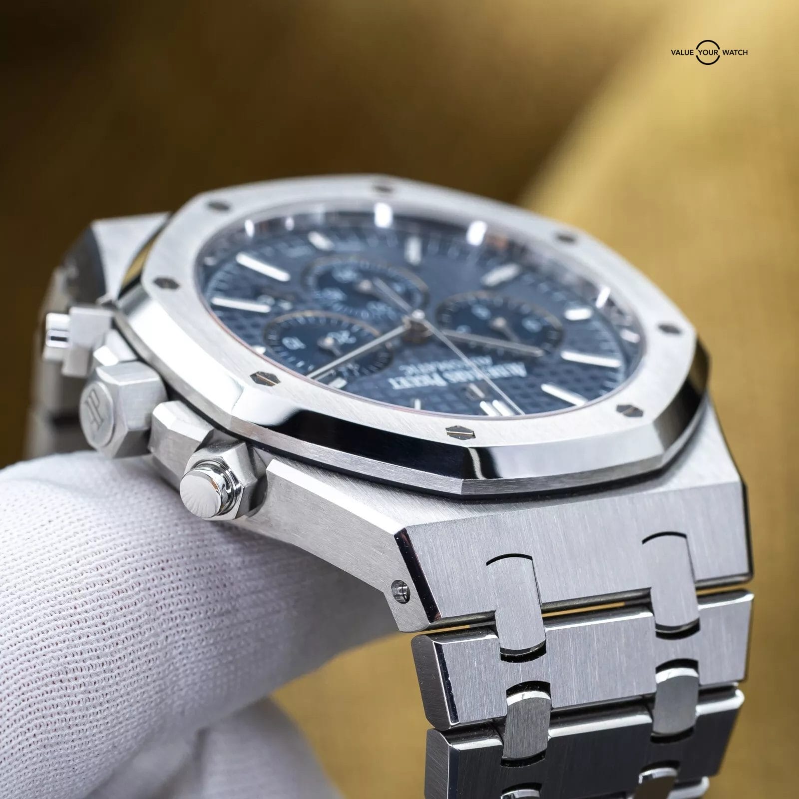 Audemars Piguet Royal Oak Chronograph 41mm Stainless Steel 26320ST Blue Dial - Image 17
