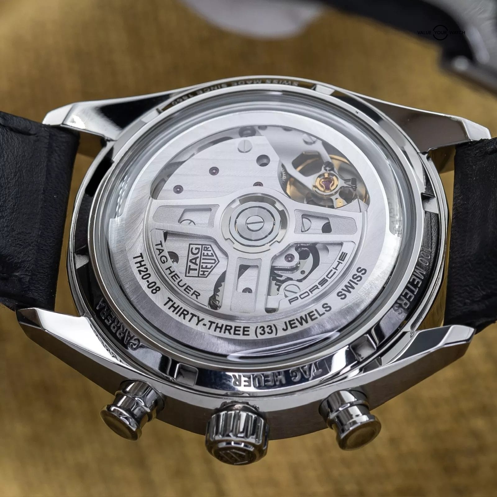 TAG Heuer Carrera Porsche Chrono Special Ed. Chronosprint x 42mm CBS2011 2023 - Image 11