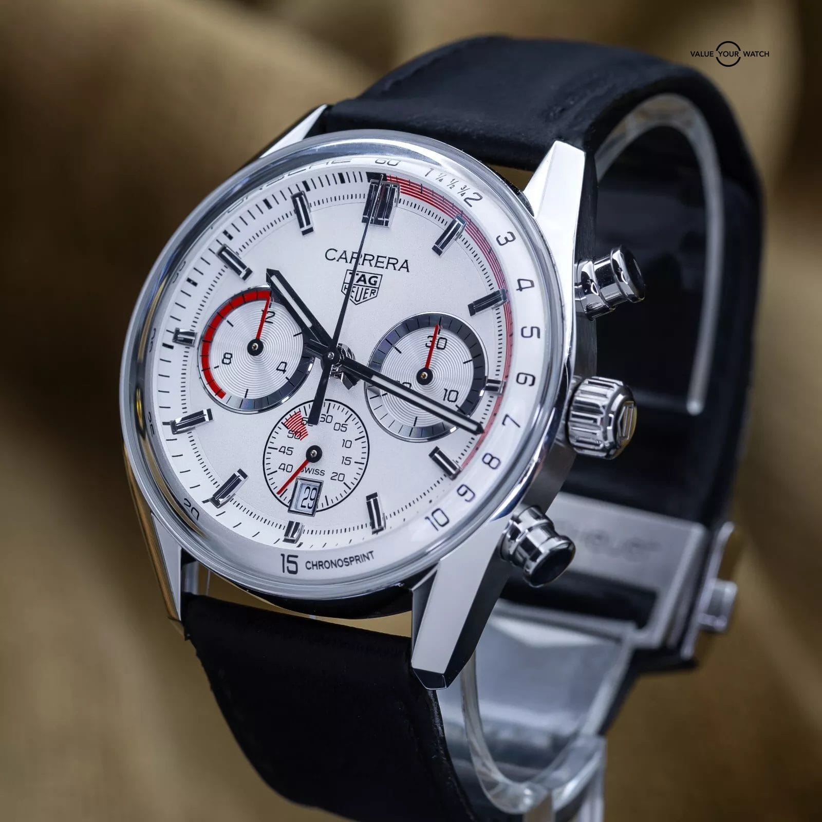 TAG Heuer Carrera Porsche Chrono Special Ed. Chronosprint x 42mm CBS2011 2023 - Image 12