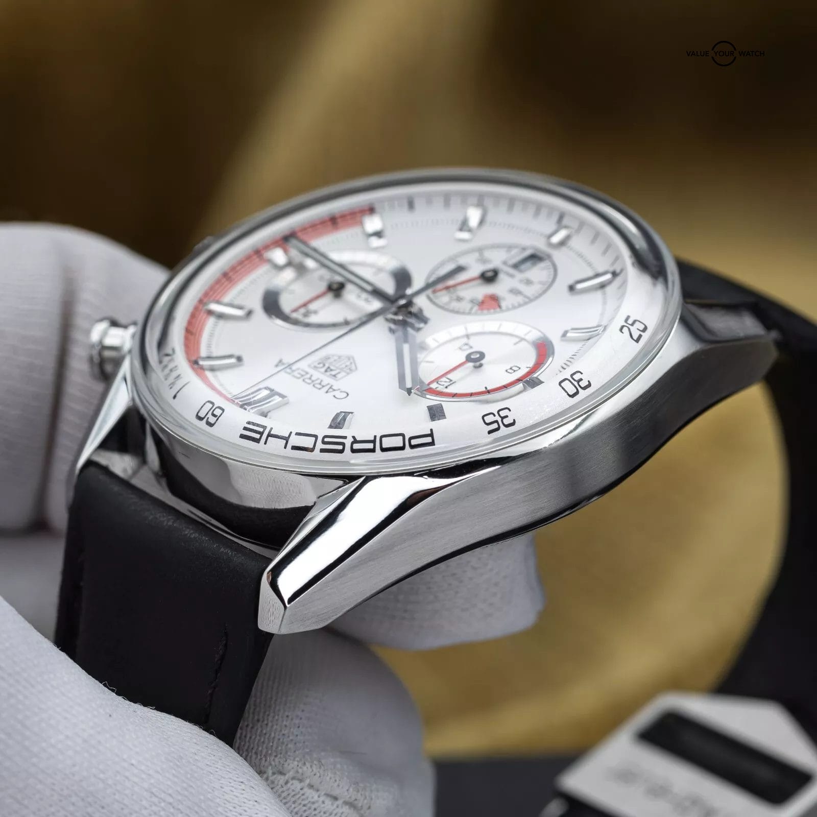 TAG Heuer Carrera Porsche Chrono Special Ed. Chronosprint x 42mm CBS2011 2023 - Image 16