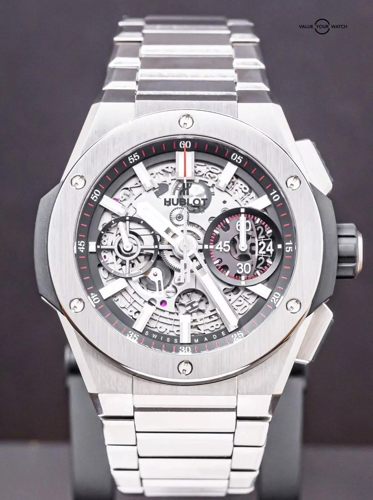 Hublot Big Bang Integrated Titanium 42mm $23K MSRP Box Papers 451.NX.1170.NX