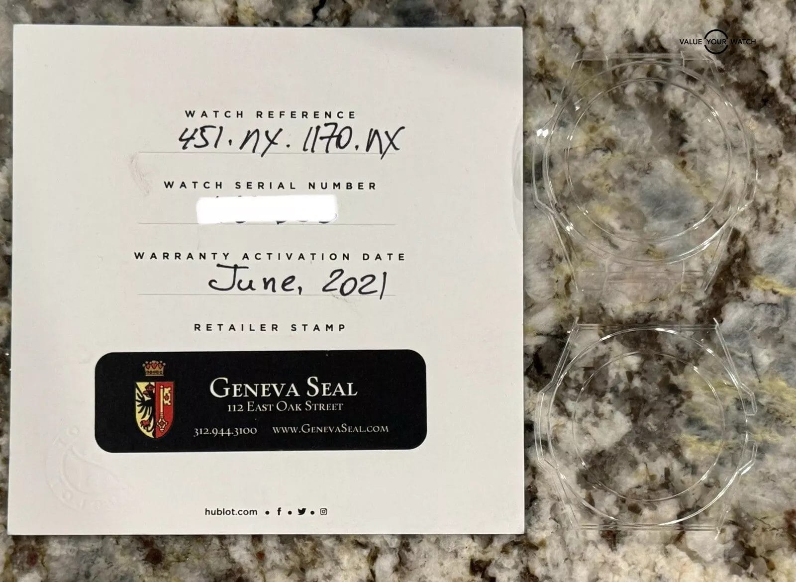 Hublot Big Bang Integrated Titanium 42mm $23K MSRP Box Papers 451.NX.1170.NX - Image 2