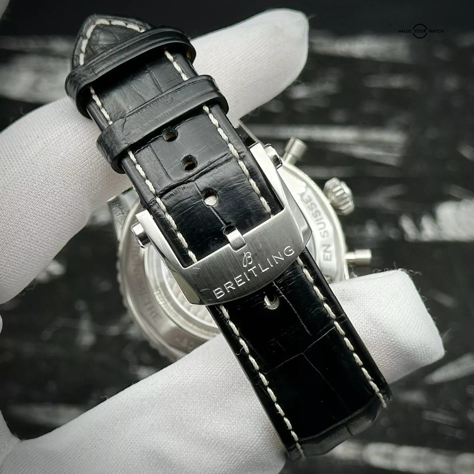 Breitling Navitimer B01 Chronograph AB0138241L1P1 43mm Mint Green Complete Set - Image 5