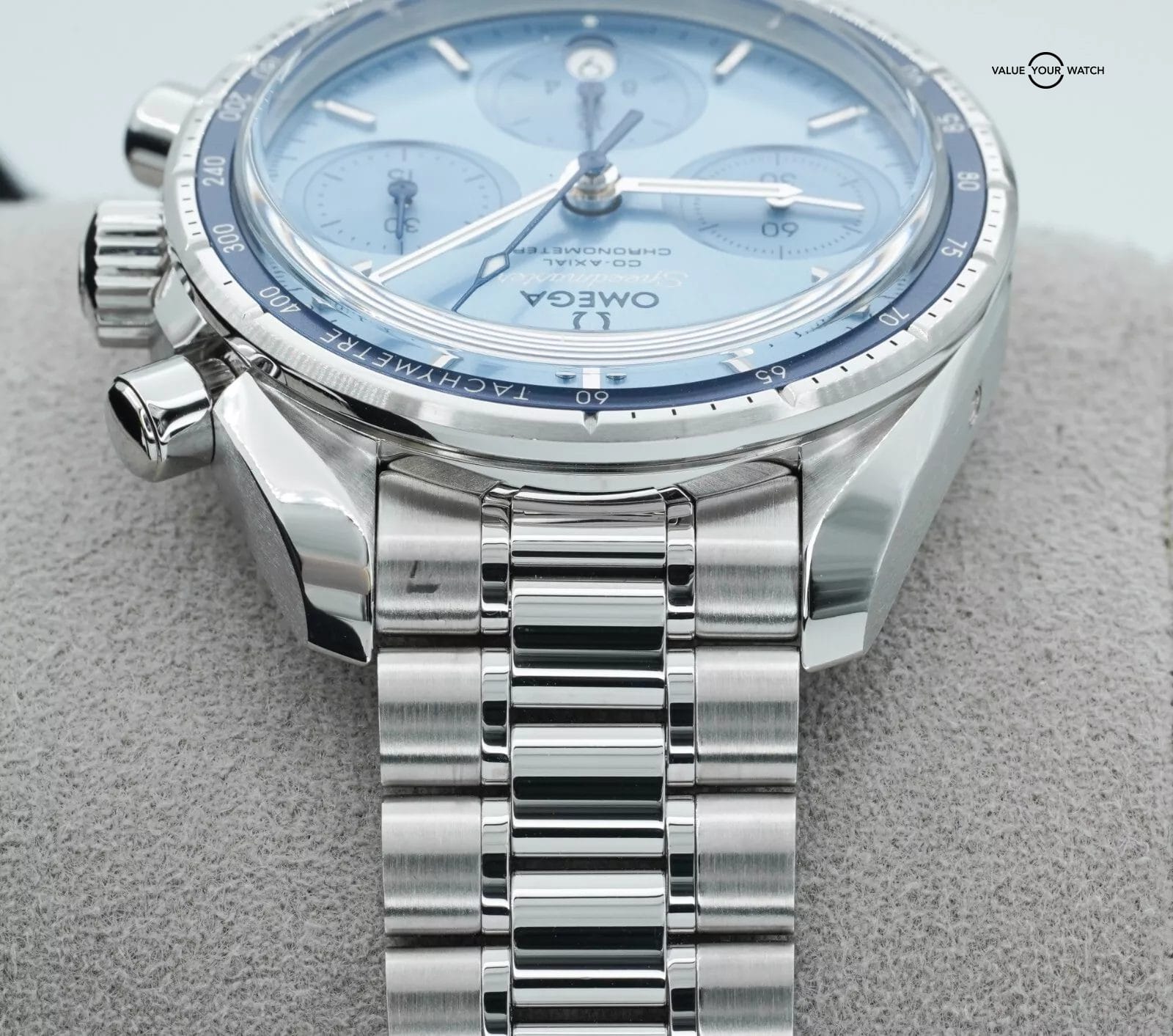 2024 Omega Speedmaster 38 Blue Dial Stainless Steel 324.30.38.50.03.001 B/P! - Image 7