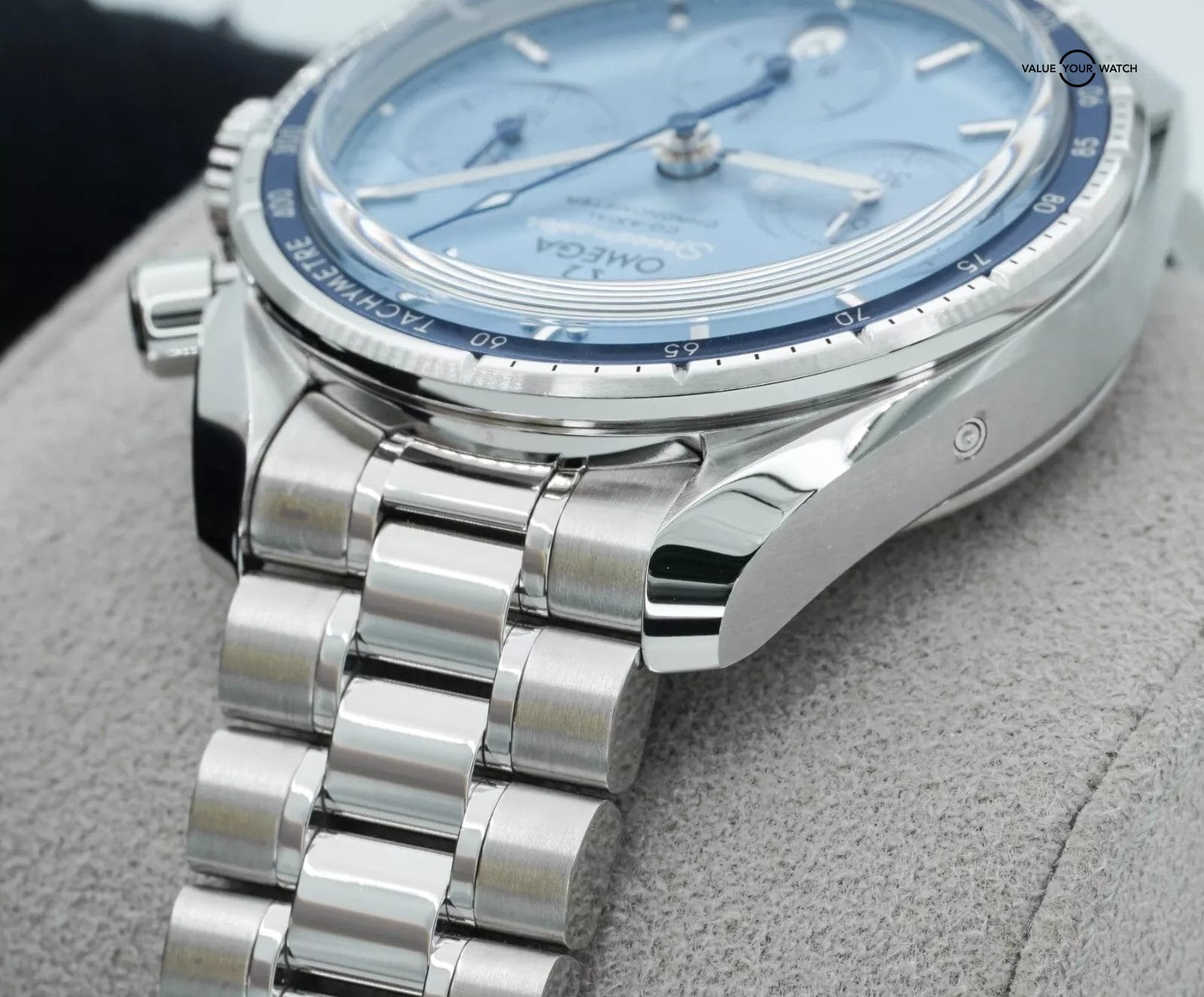 2024 Omega Speedmaster 38 Blue Dial Stainless Steel 324.30.38.50.03.001 B/P! - Image 16