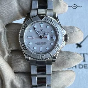 Rolex Yachtmaster 16622 40MM S/S & Platinum Sport Watch. Very Clean With Papers