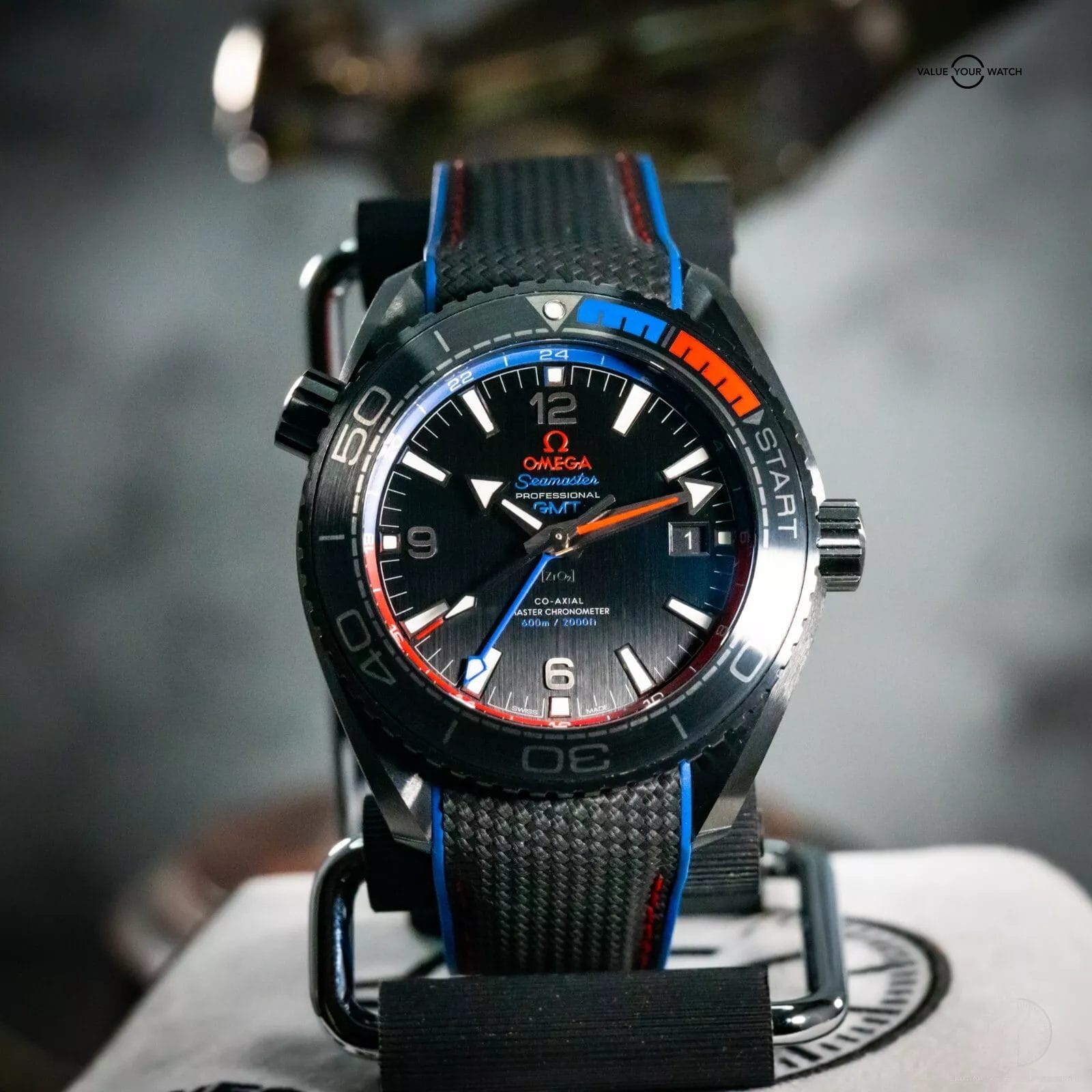 OMEGA Seamaster Planet Ocean Deep Black 600M 215.92.46.22.01.004 "ETNZ" Complete - Image 4