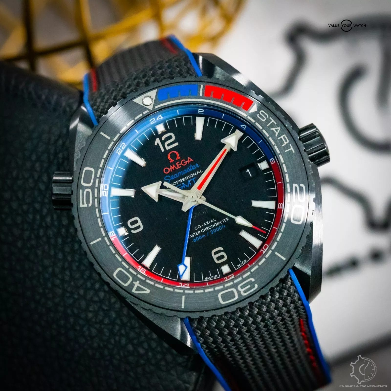 Omega planet ocean deep black clearance