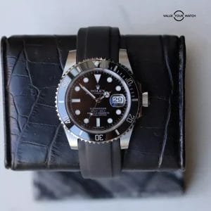 Rolex Submariner Date 116610LN on Everest Rubber Strap | 40mm Ceramic Bezel